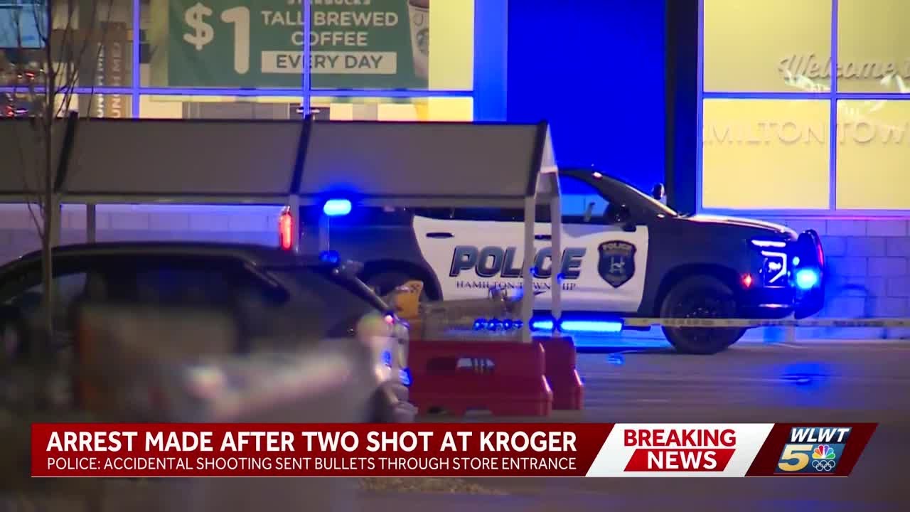 Police: 2 hurt in accidental shooting at Maineville Kroger; arrest made