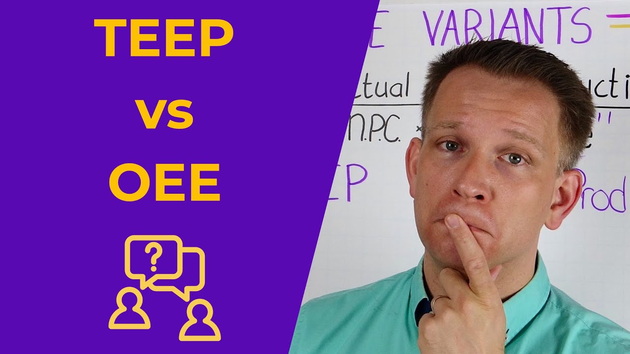 OEE and TEEP - what's the difference and how are variants of equipment efficiency calculated