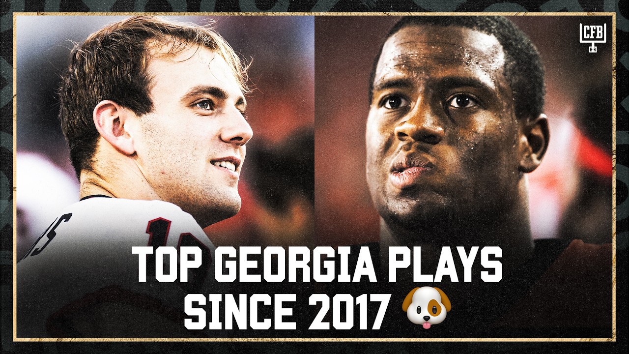 Top Georgia Plays Since 2017 | College Football Highlights 🍿