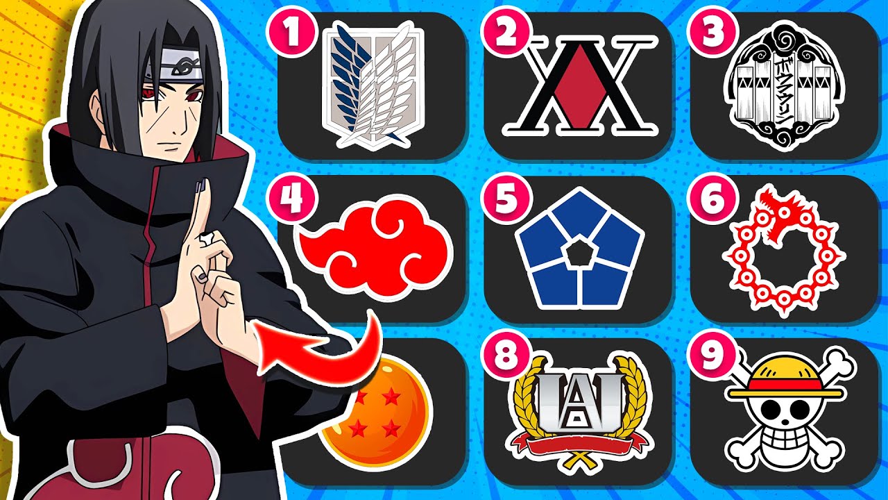 Can You Guess 40 Popular Anime By the Logo? 🔥🎮 Anime Quiz