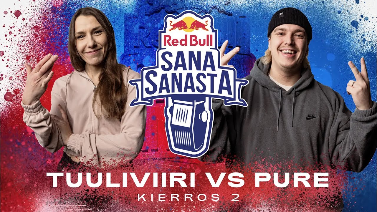 Kierros 2: Tuuliviiri vs Pure | Red Bull Sana Sanasta