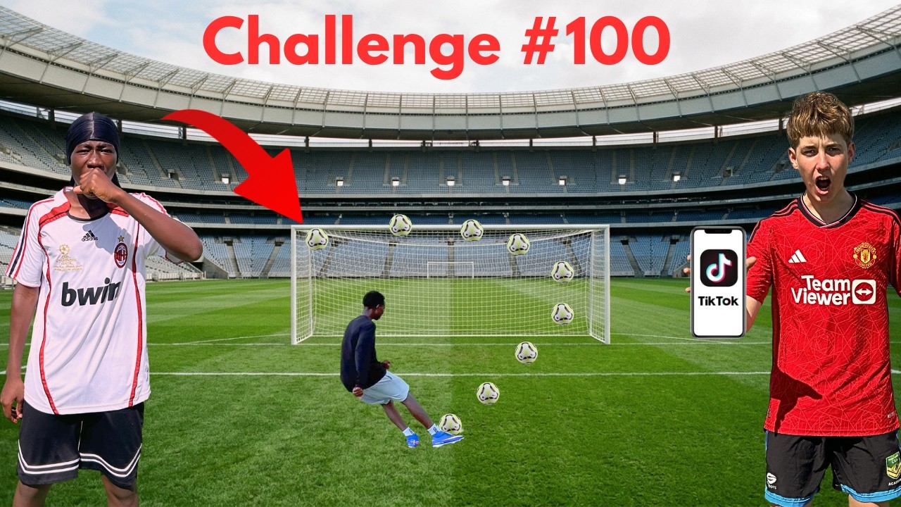 Recreating Viral Football Challenges!