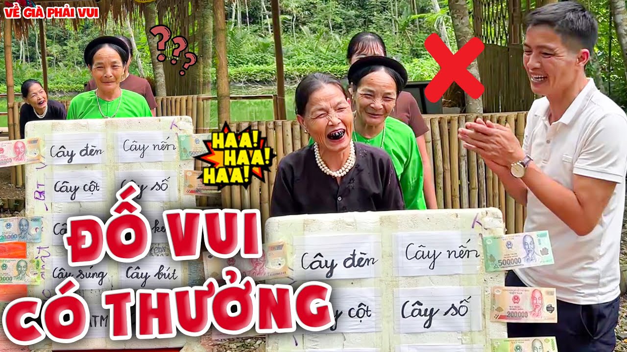 Thầy Giáo Thử Thách Bé Bà Game Đố Vui Có Thưởng | Về Già Phải Vui