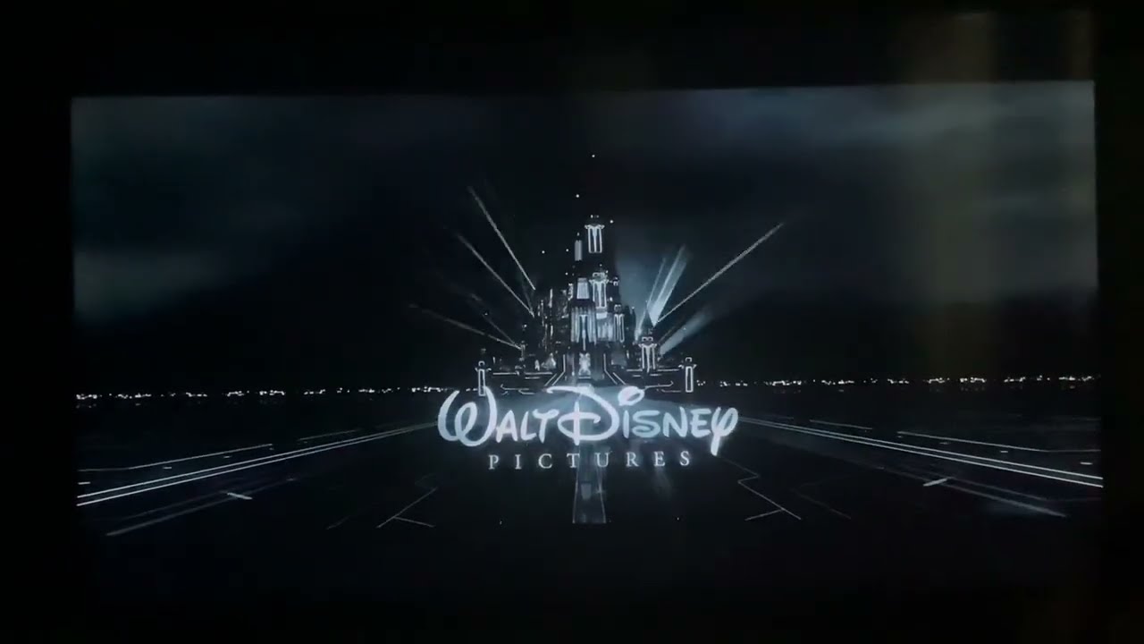 Walt Disney Pictures (Tron: Legacy Variant)