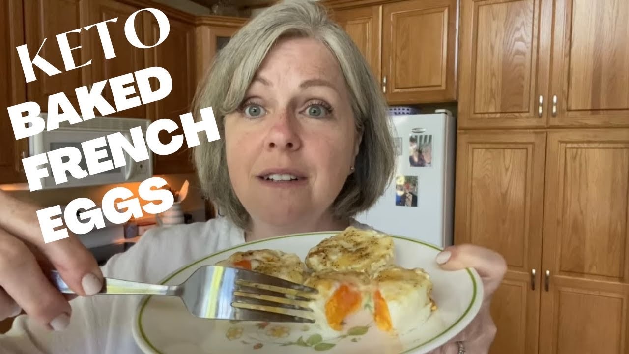 Keto Baked French Eggs! Low Carb Recipes Breakfast