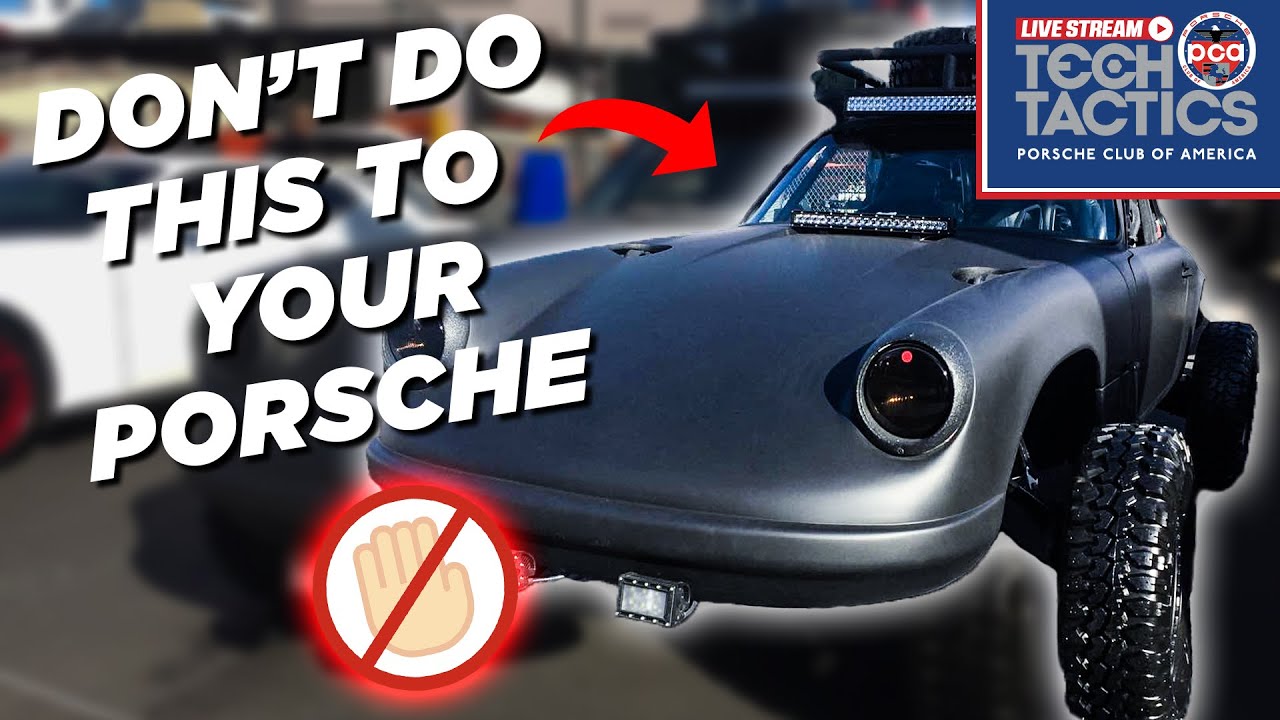 What not to do to your Porsche | Tech Tactics Live