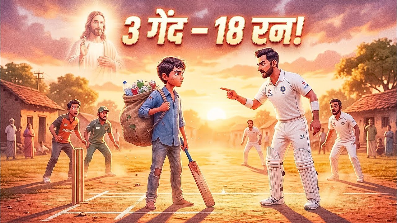 कचरा उठाने वाला लड़का बना 25 लाख का विजेता  Bible Story In Hindi🔥#bible #jesus #story #hindi#cricket