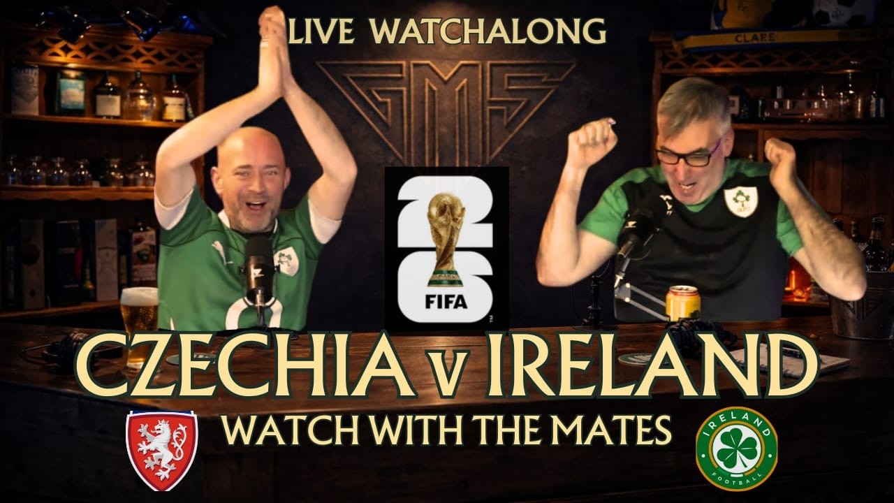 Ireland LIVE 🟩⬜🟨 Czechia v Republic of Ireland Watchalong