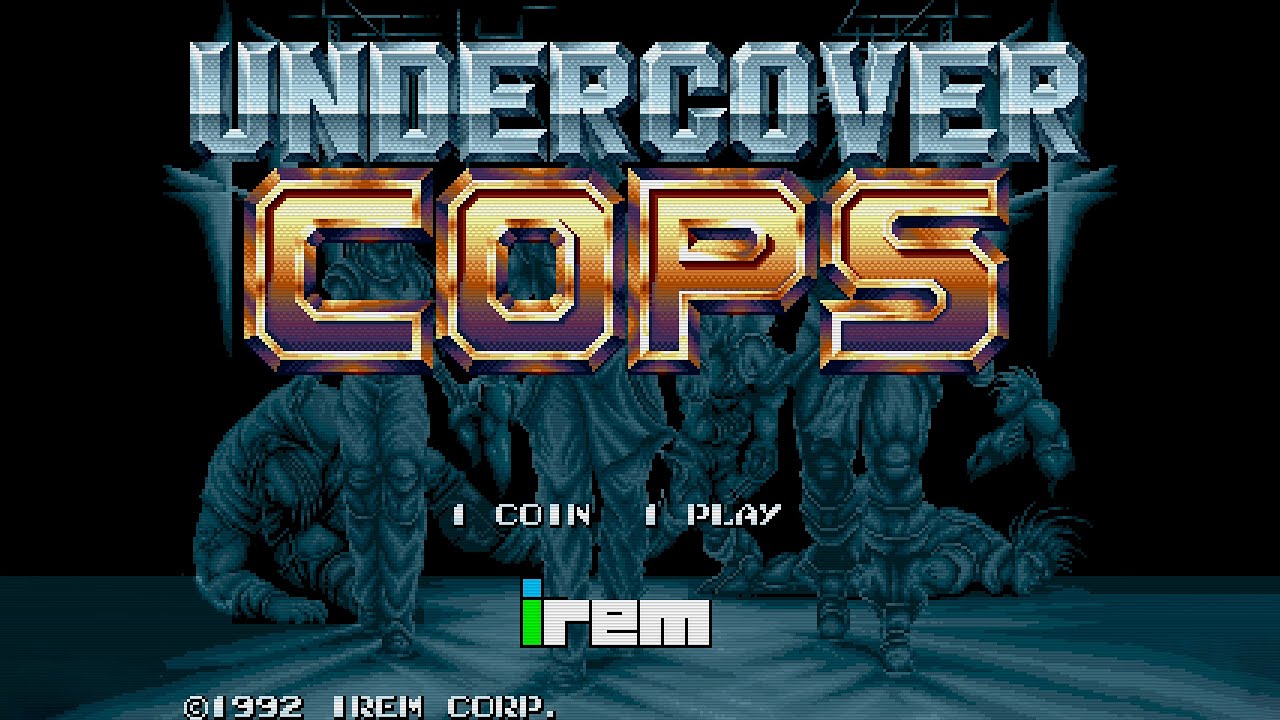 Undercover Cops (Arcade) 【Longplay】
