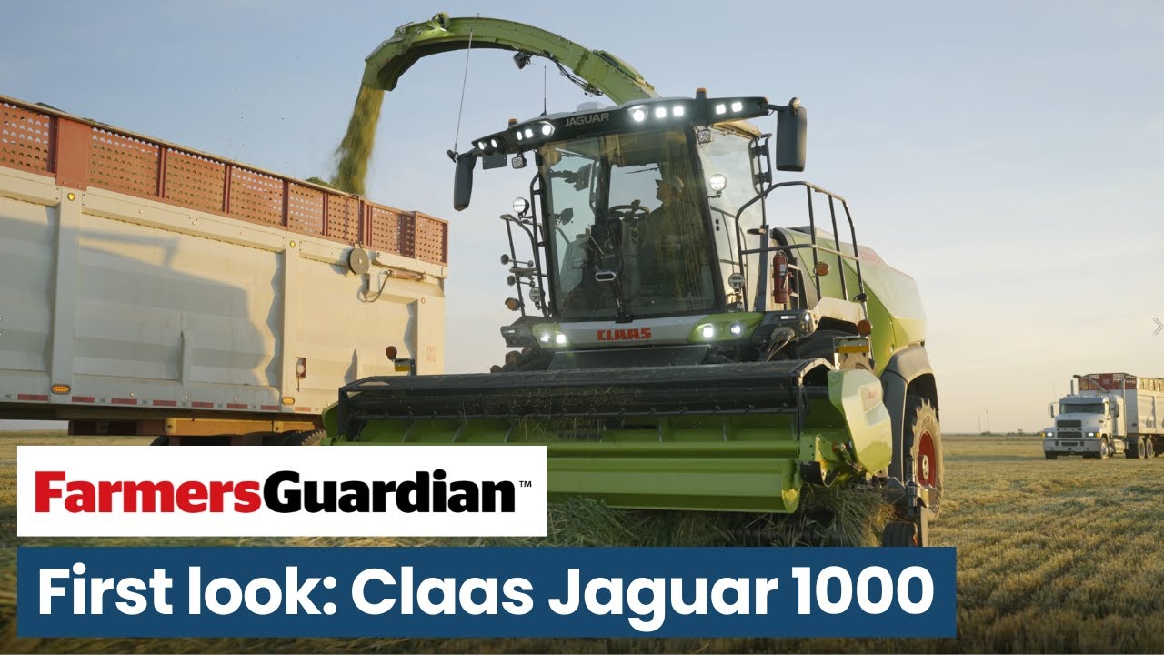 First Look: Claas Jaguar 1000 Forage harvester