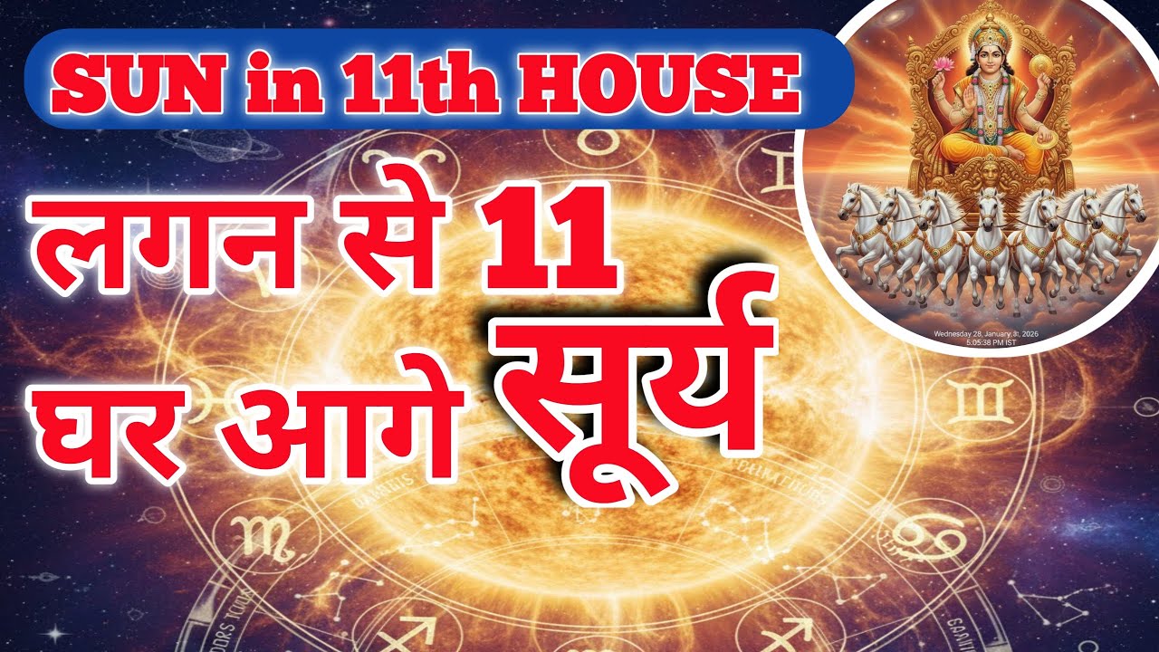 पैसा कितना देंगे लगन से 11 घर आगे सूर्य देव | SUN IN 11th HOUSE | PAISA KITNA INCOM KAROGE  ? 