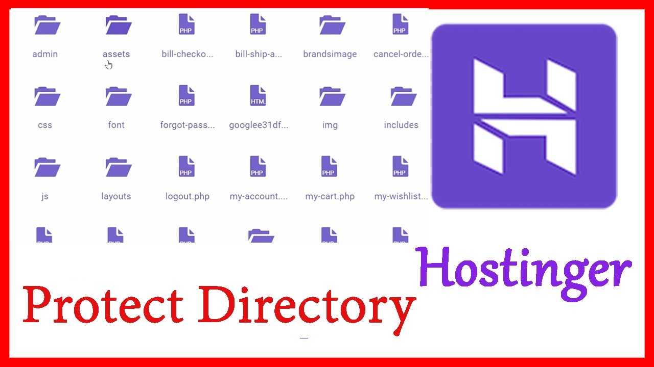 How to Protect Directory of PHP Website On Hostinger 2020