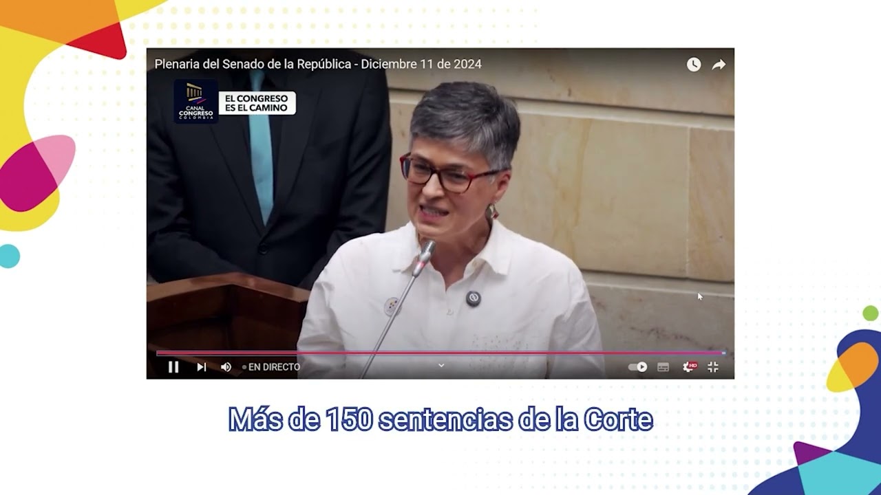Discurso Colombia Diversa de Condecoración - Congreso de la República de Colombia