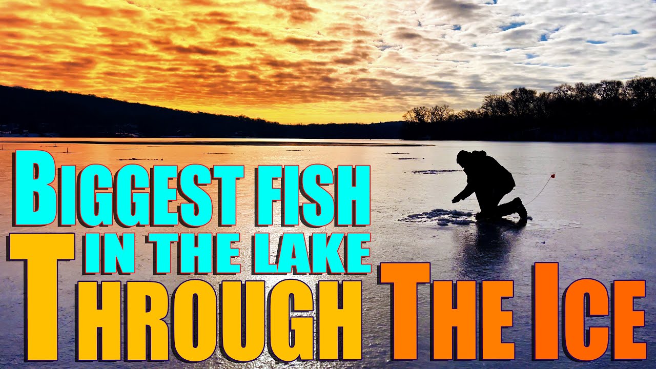 Ice Fishing for Big Fish in Connecticut Lakes