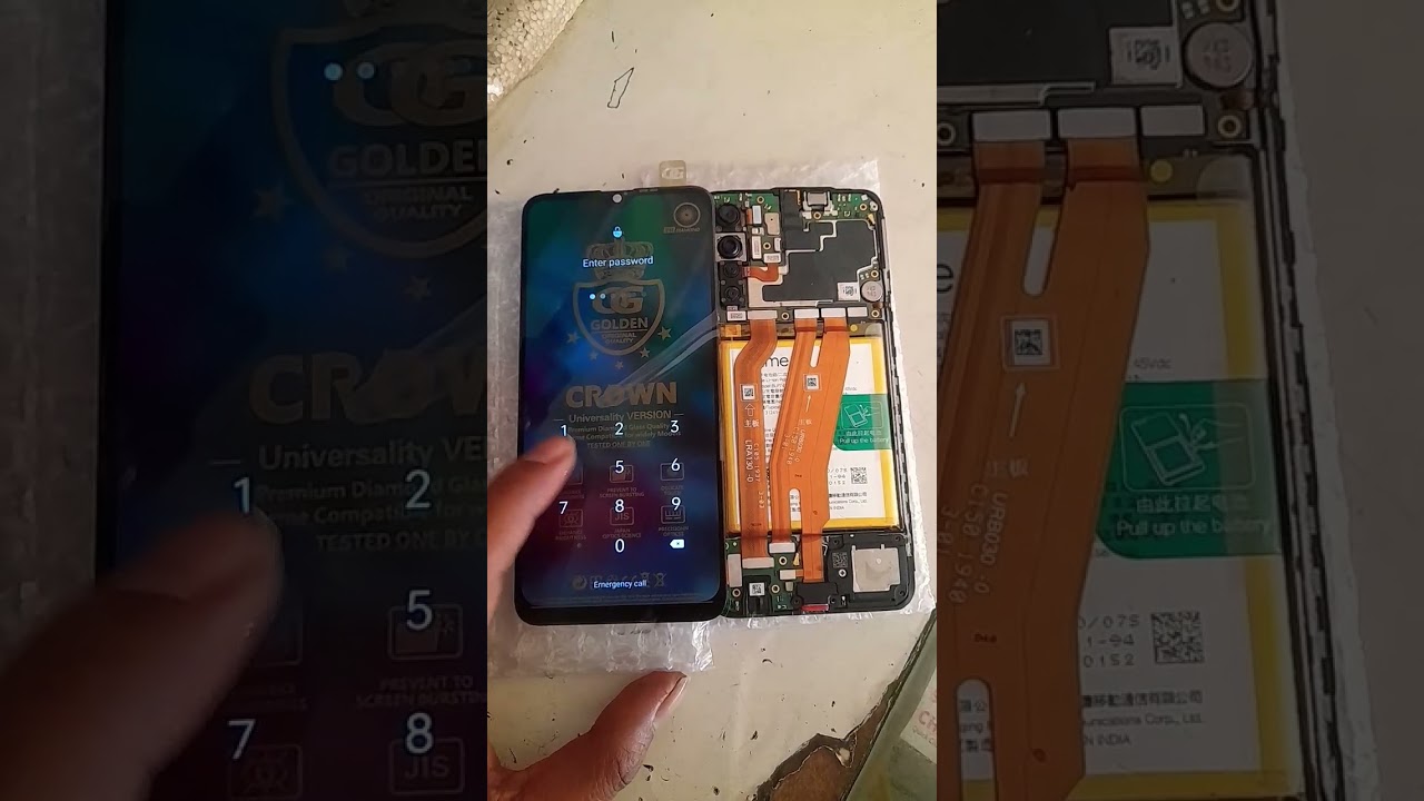 realme x2 display testing #shorts