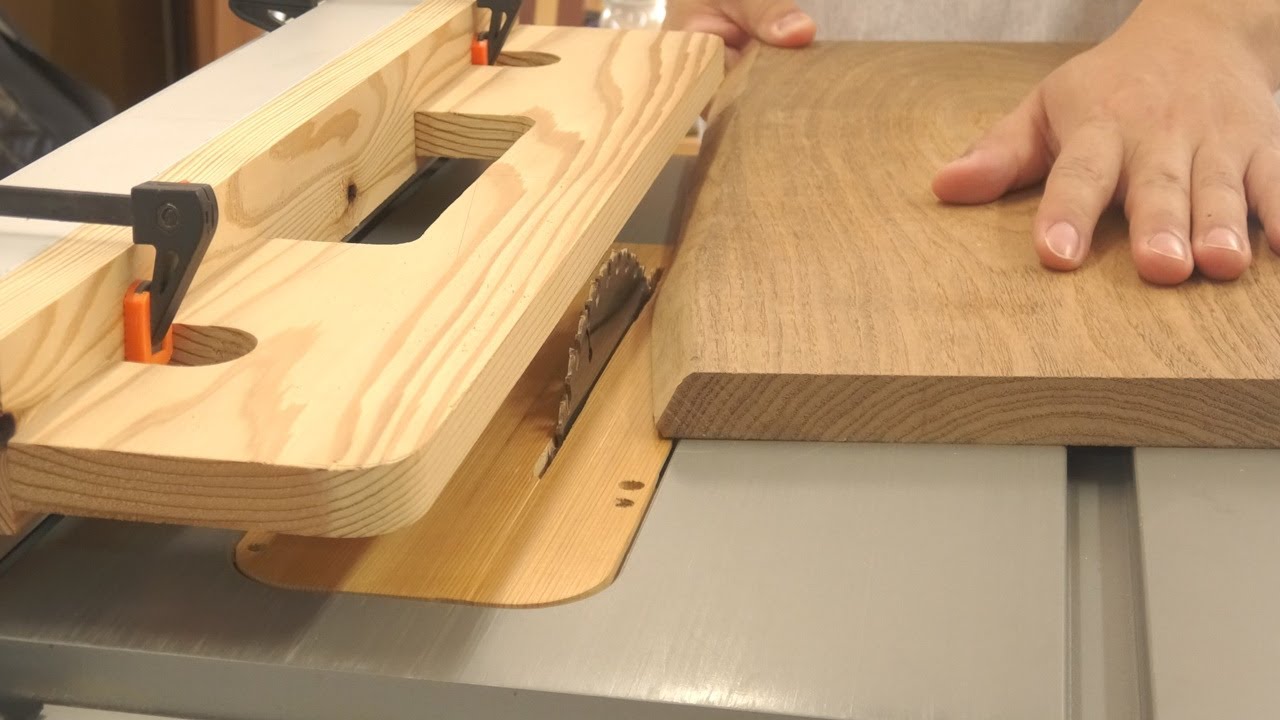 【木工DIY】海外で話題のテーブルソーT字ガイドを作って試したら思った以上に便利すぎた