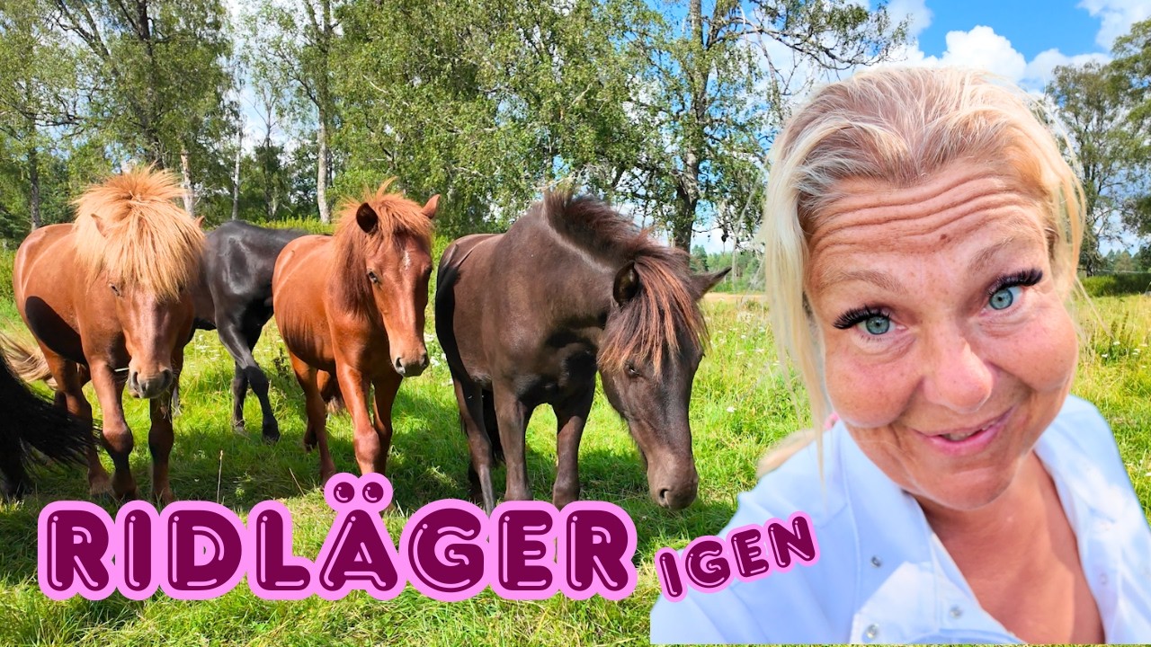 STALLVLOGG: &Aring;KER P&Aring; RIDL&Auml;GER. IGEN!