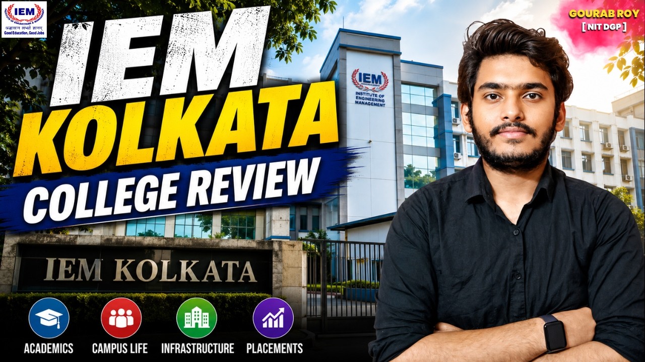 IEM Kolkata College Review 2026🔥| Admission, Fees, Cutoff, Placement✅ | IEMJEE vs Direct Admission