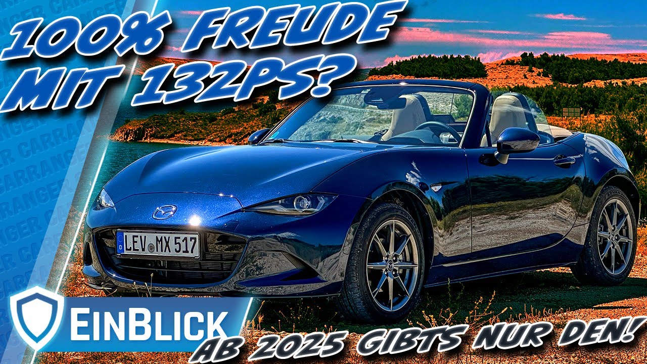 BYE BYE 2.0, hallo 1.5! Mazda MX-5 2024 - Reicht der kleine Motor für große Fahrfreude?