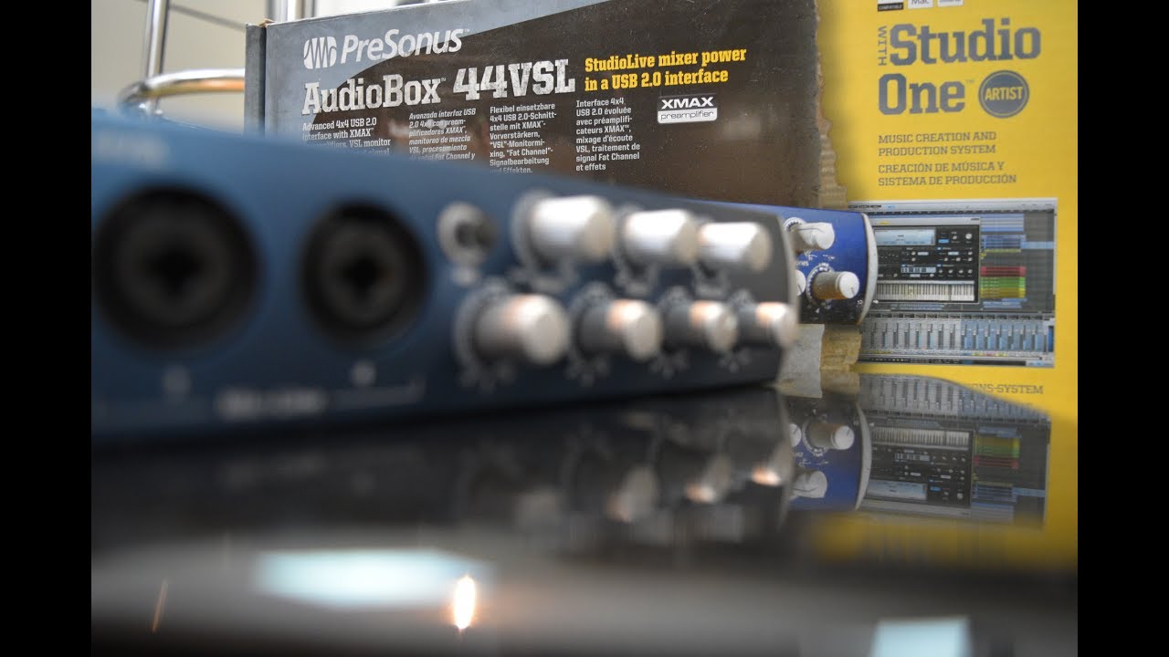presonus audiobox 44vsl teaser