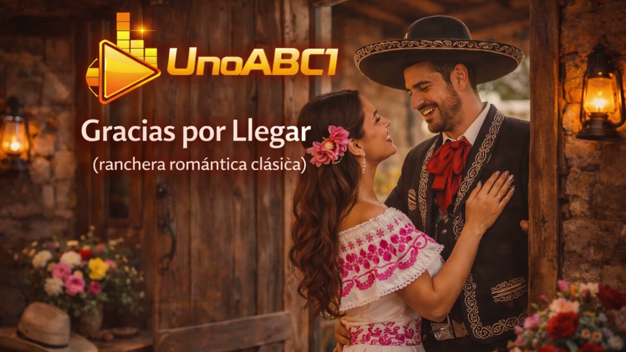 Gracias por Llegar(ranchera romántica clásica)