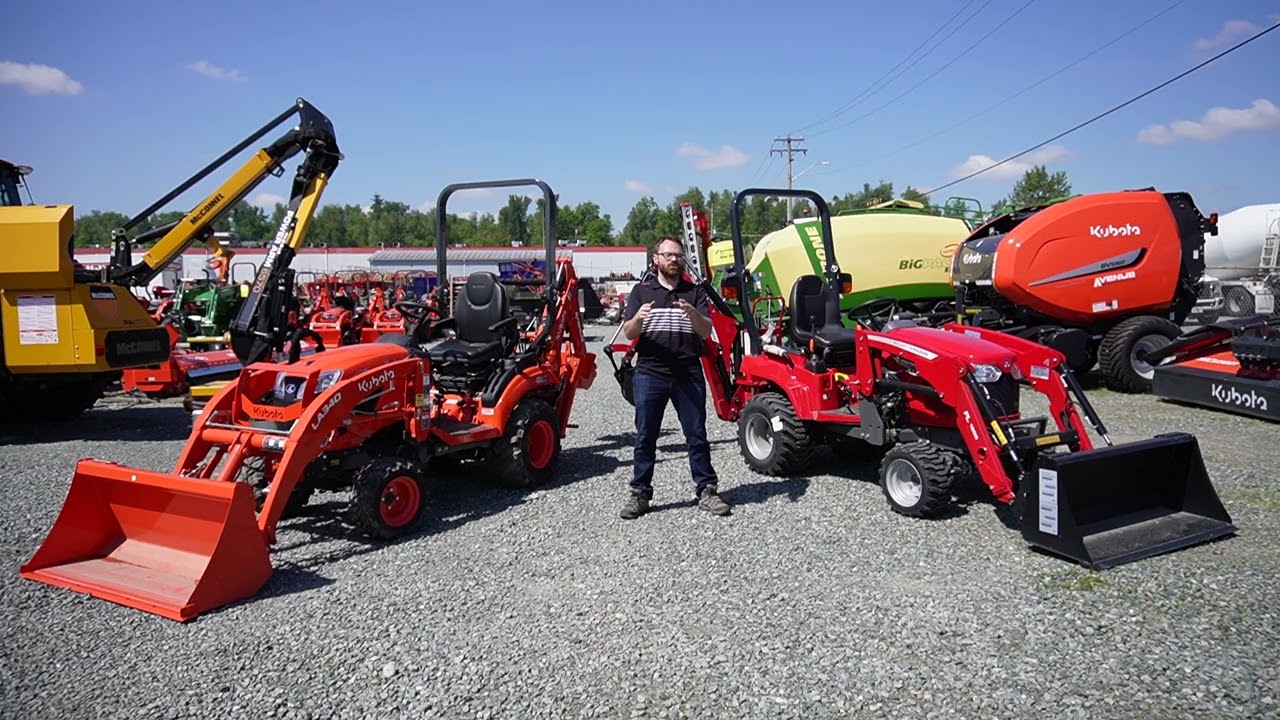 Digging Deeper - Kubota BX23S vs Massey Ferguson GC1723