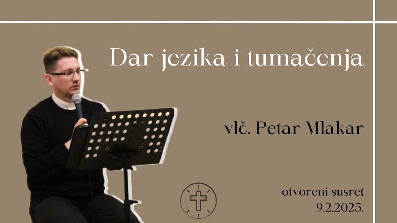 Dar jezika i tumačenja | vlč. Petar Mlakar