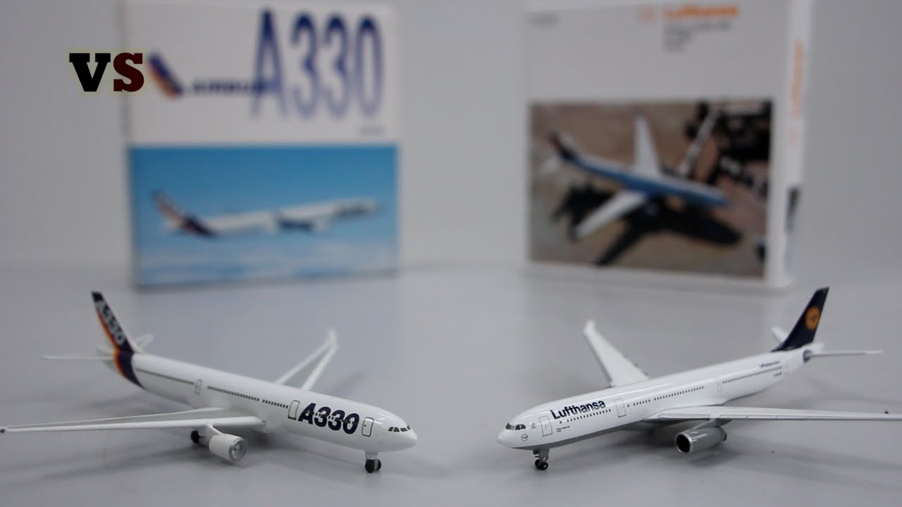 VERSUS #4 Old generation Airbus House Colours A330-300 vs New generation Lufthansa A330-300