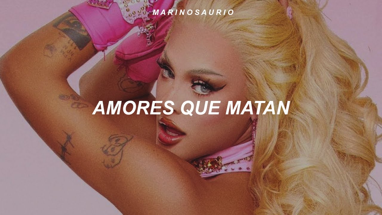 Pabllo Vittar - São Amores (Letra) [español + portugués] || são amores, amores que matam