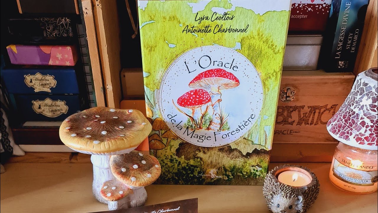 🍄🌲L'oracle de la magie forestière d'Antoinette Charbonnel et Lyra Ceoltoir chez Arcana Sacra 🍄🦔🌲🍂🌰