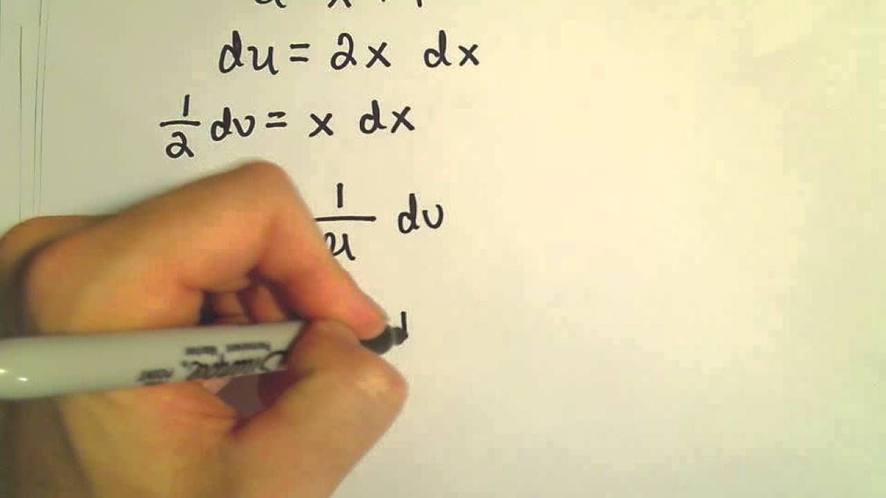 Substitution Rule / U-sub Basic Example 2
