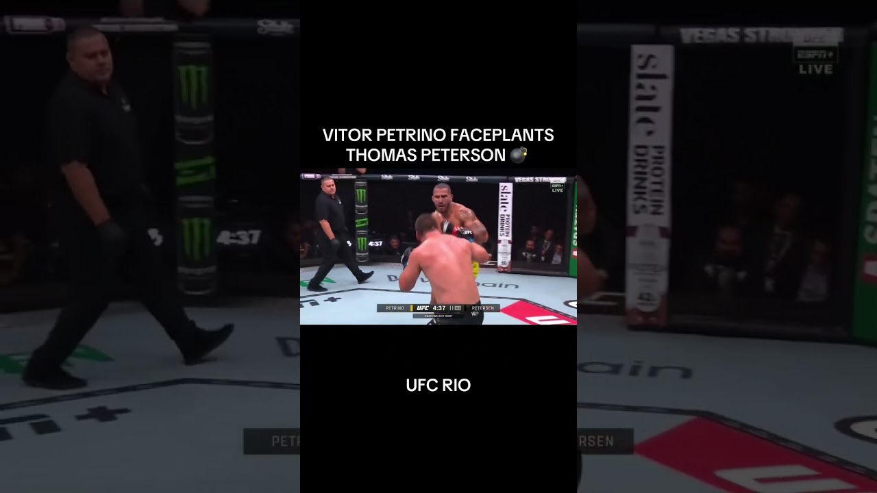 Vitor Petrino Vs Thomas Peterson full fight highlights #ufc #ufcrio