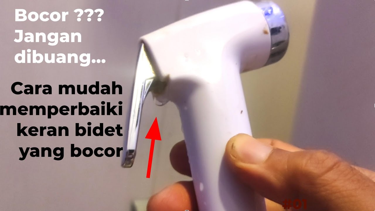 Jangan dibuang.. Berikut cara memperbaiki keran/shower bidet yang bocor