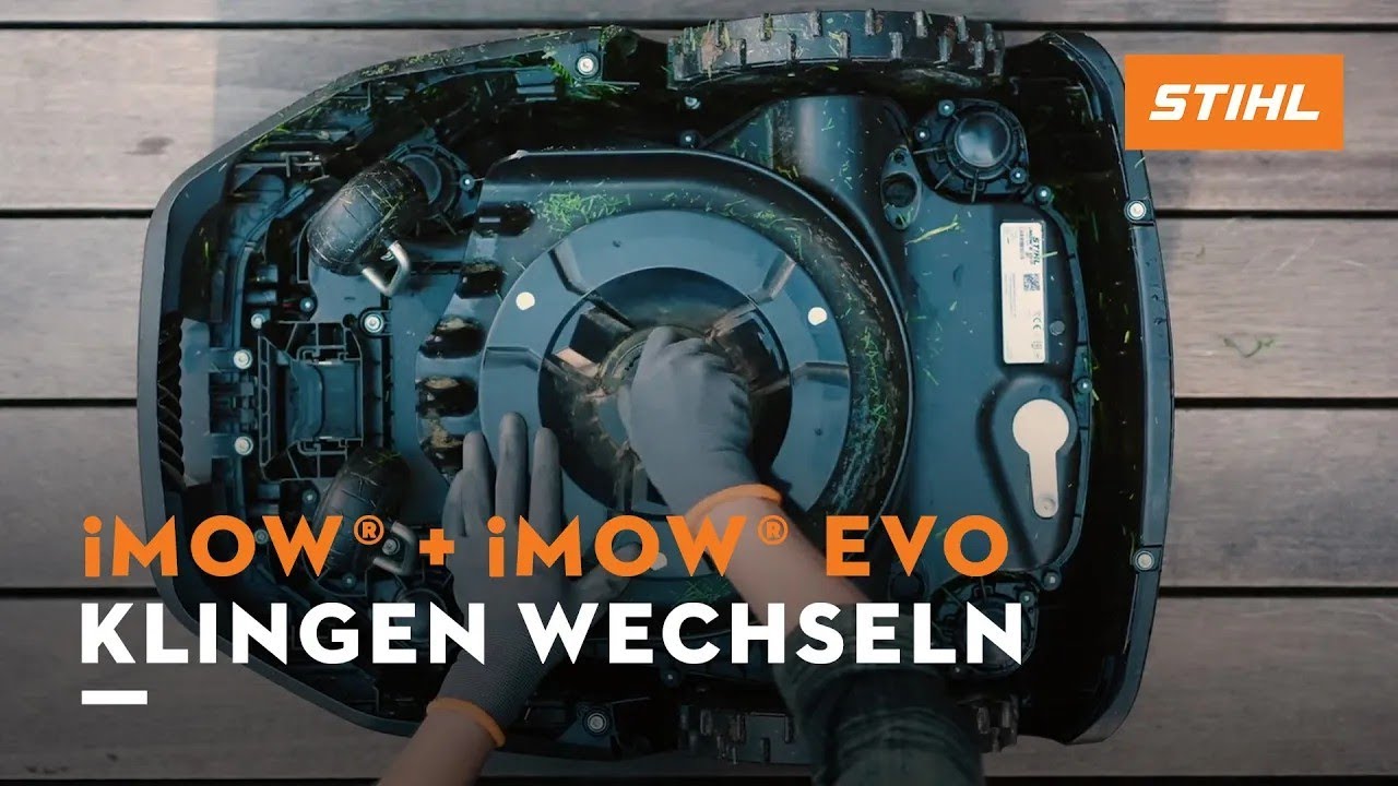 iMOW®️ und iMOW®️ I iMOW® Klingen wechseln (10/13)