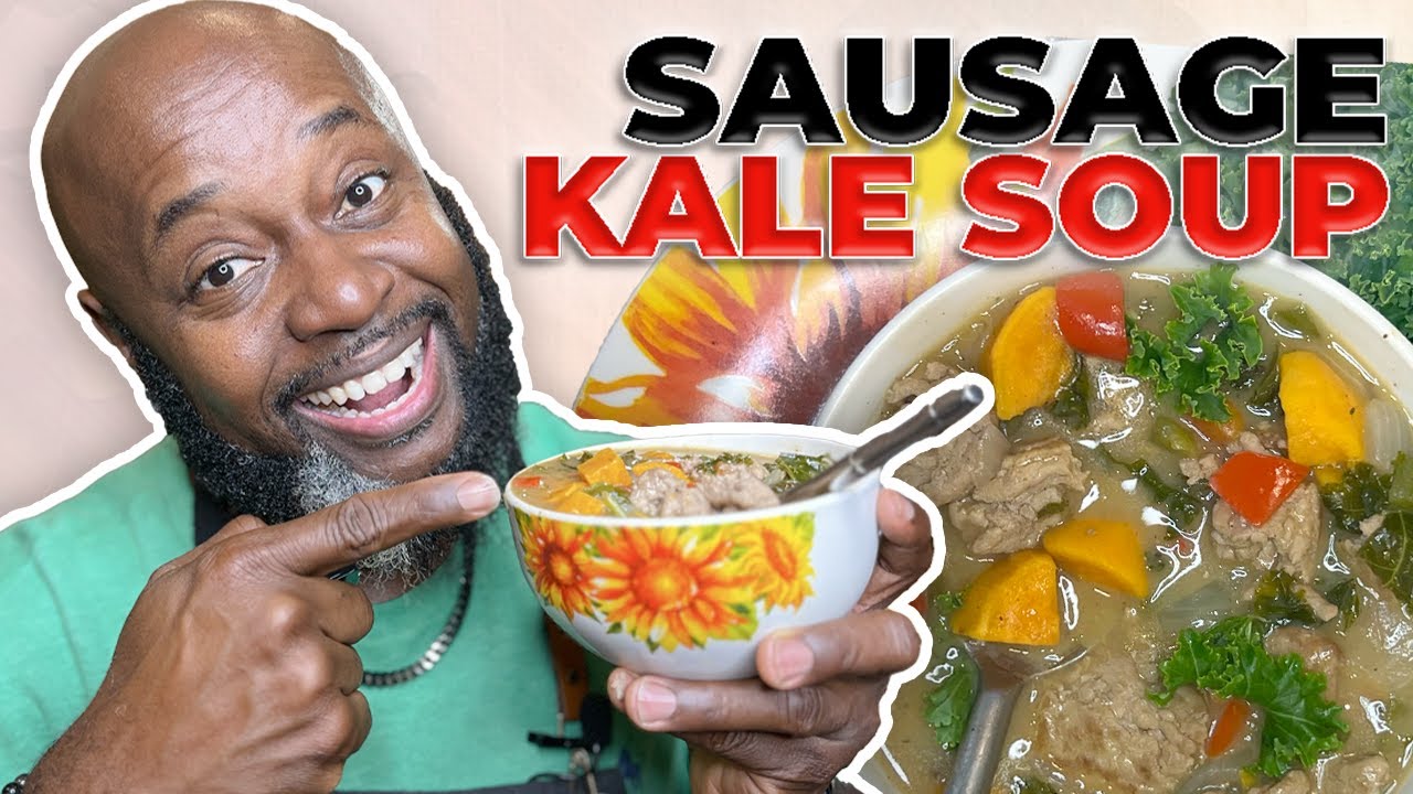 Sausage Kale Soup Like You’ve Never Tasted! Chef Winston’s Secret Twist!