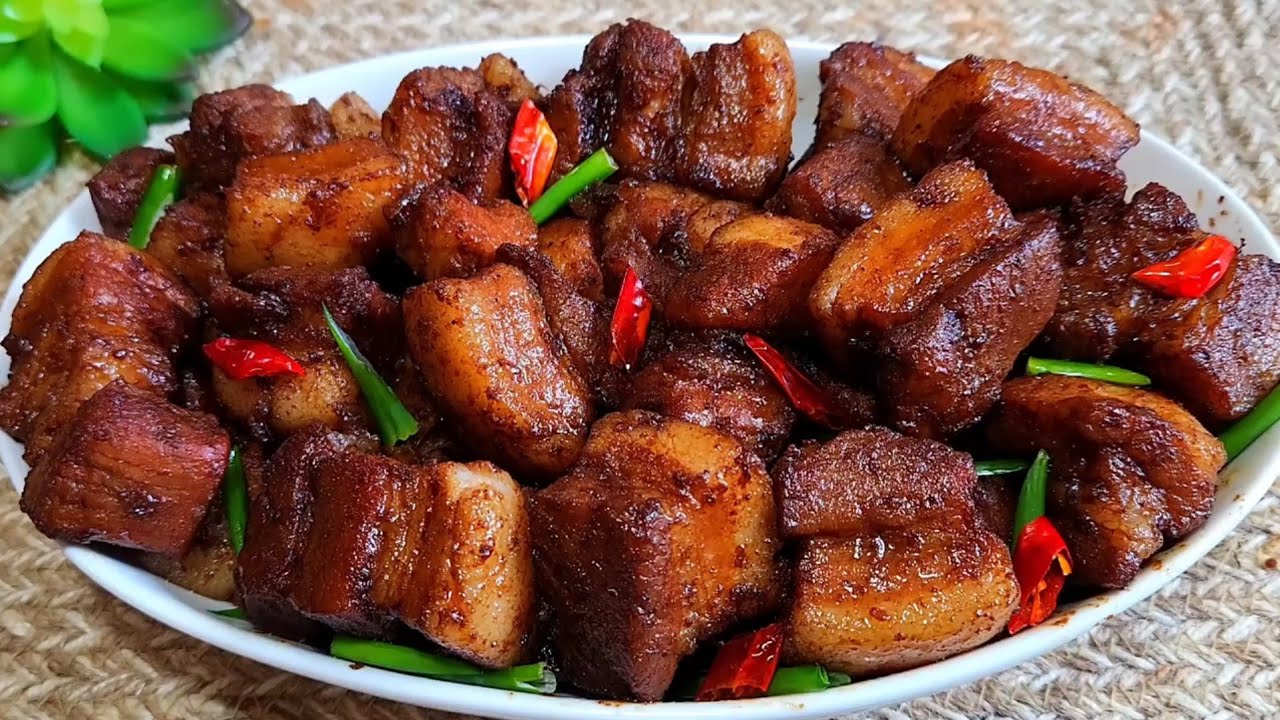 Most Delicious Braised Pork Belly Recipe! Easy To Make! 🔥 😋