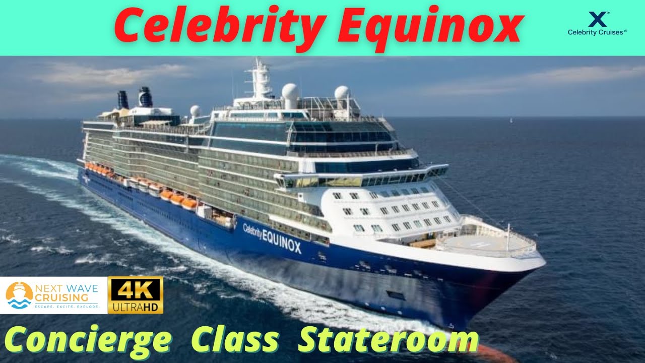 CELEBRITY EQUINOX | CONCIERGE CLASS VERANDA STATEROOM TOUR | 4K