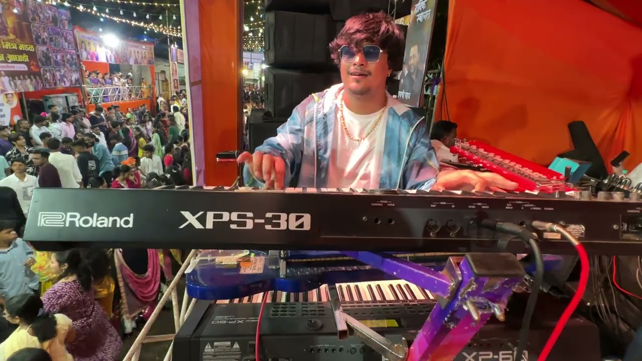 ❤️🧿❤️Lovely musical group 😍😍day 10 Navratri 2025 😍mhatre wadi .