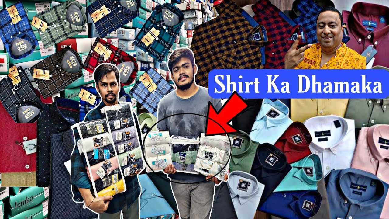 Biggest Shirt Wholesaler Kolkata Barabazar | Neyaz Collection Shirt