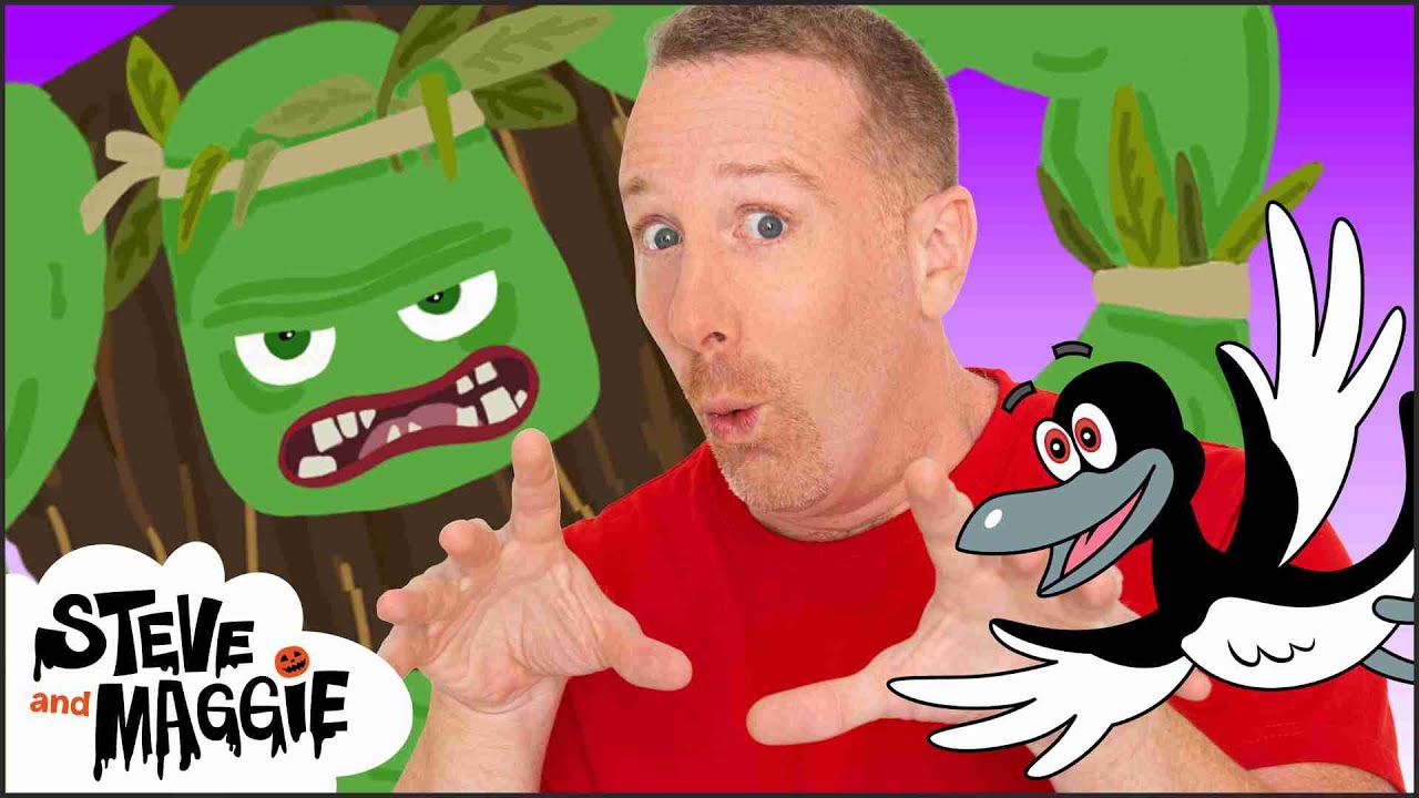 Halloween Silly Monster, Go Away | Pirate Song for Kids | Bigfoot | Sing with Steve and Maggie