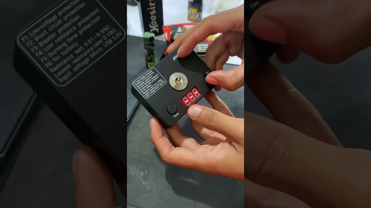Part 7 | Ohm Meter Gurkha #vapelyfe #Unboxing #fyp #gurkha #wrapodb