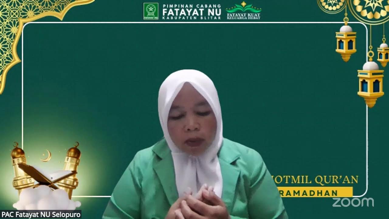 Khotmil Qur'an dan Tahlil PC Fatayat NU x PAC Fatayat NU Selopuro