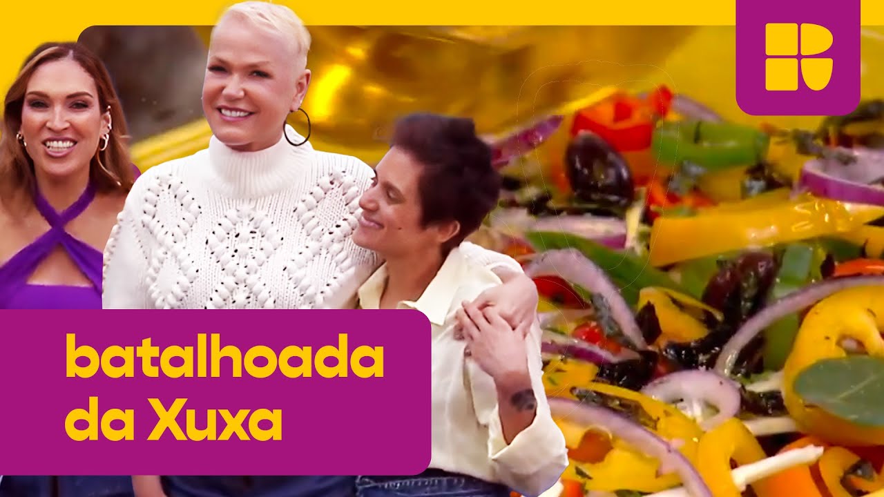 Batalhoada vegana da XUXA! 😋 | É de Casa