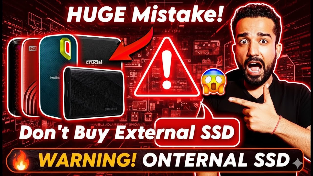 🔥Don't Buy External SSD 2026🔥Don't Waste Your Money @KshitijKumar1990