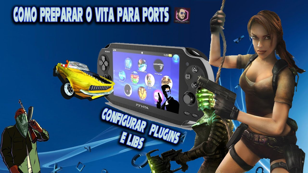 Preparando o PSVita para PortGames - Plugins e Libs