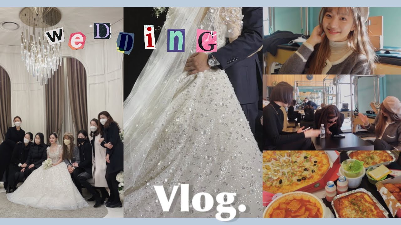 👰🏻&zwj;♀️🤵🏻결혼식, 뒷풀이 (가발착용, 결혼 추천/ 비추천?, 홍콩에서 납치썰?꒪ꄱ꒪)