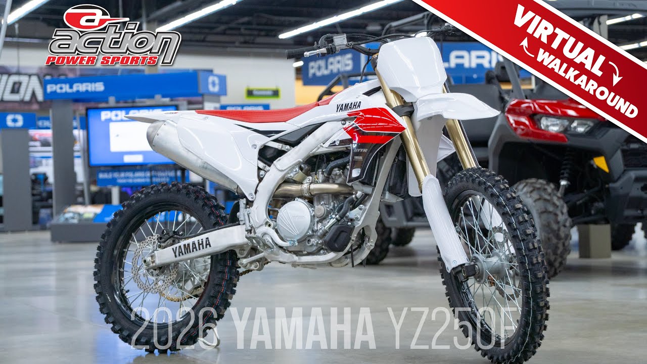 2026 Yamaha YZ250F 70th Anniversary Edition | Virtual Walkaround