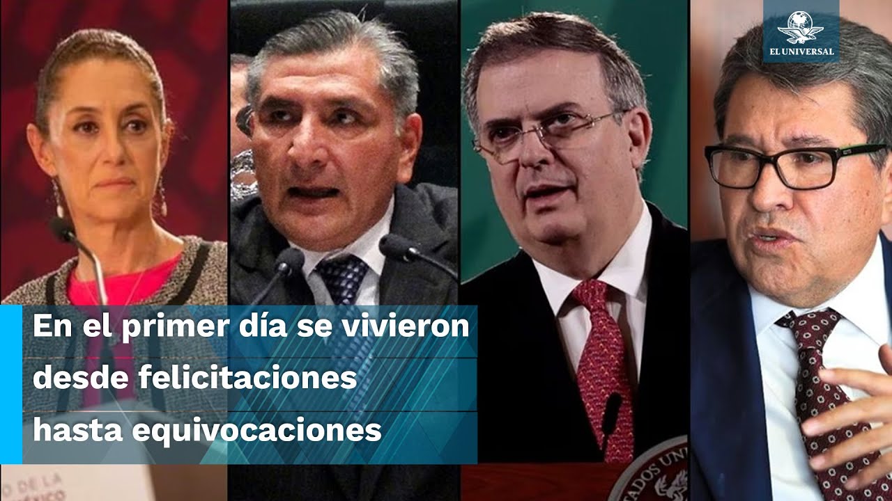 As&iacute; vivieron su primer d&iacute;a de gira las corcholatas rumbo a 2024