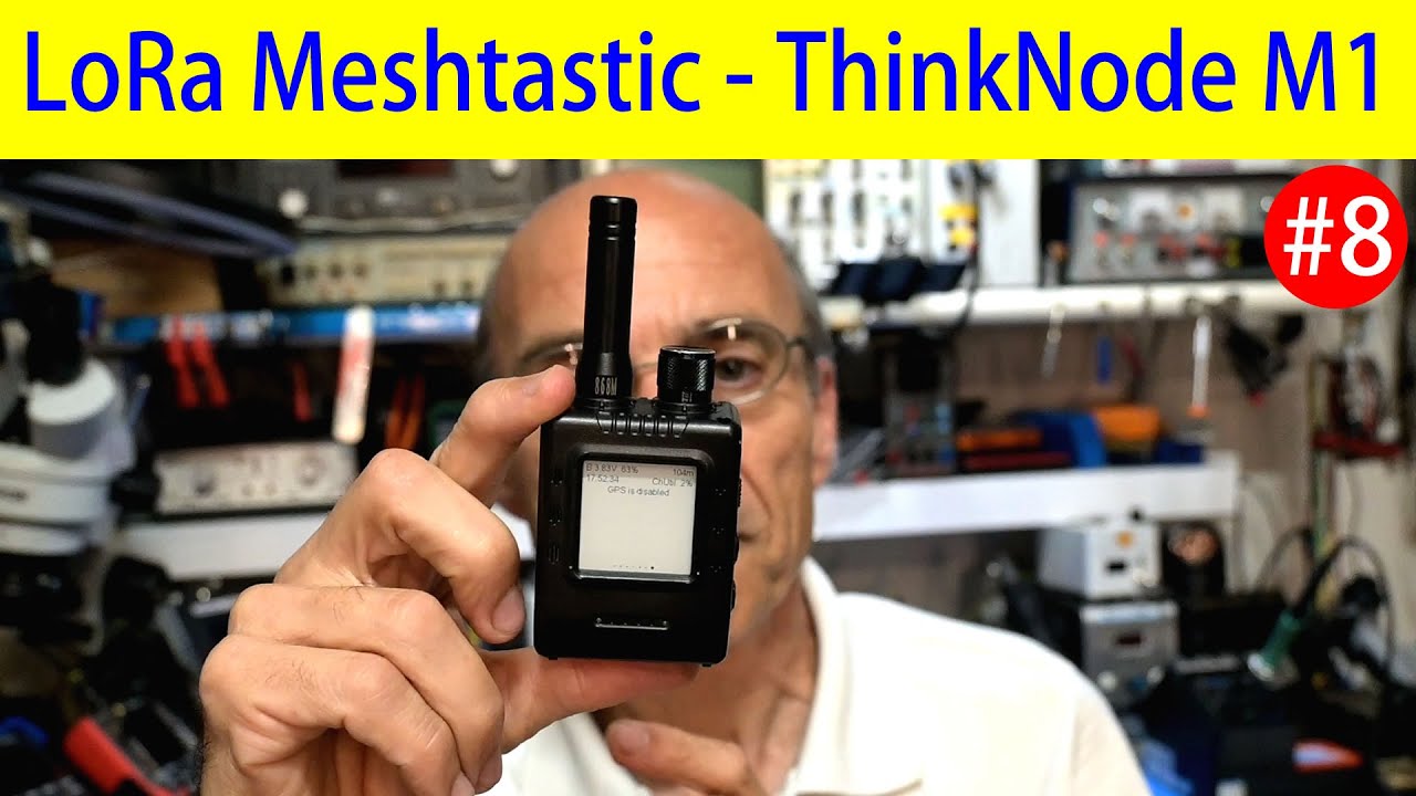 🔌 LoRa con Meshtastic #8 – ThinkNode M1
