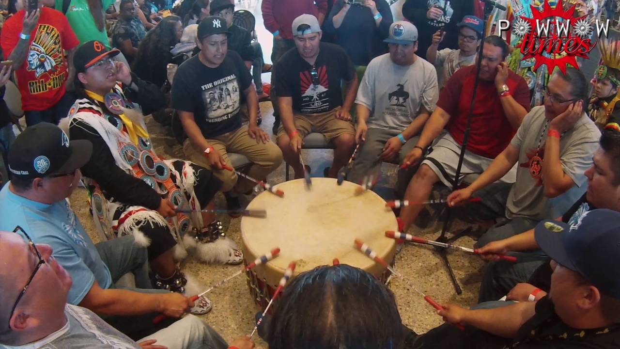 Northern Cree Singers Jingle Dress Song @ Manito Ahbee Powwow 2016